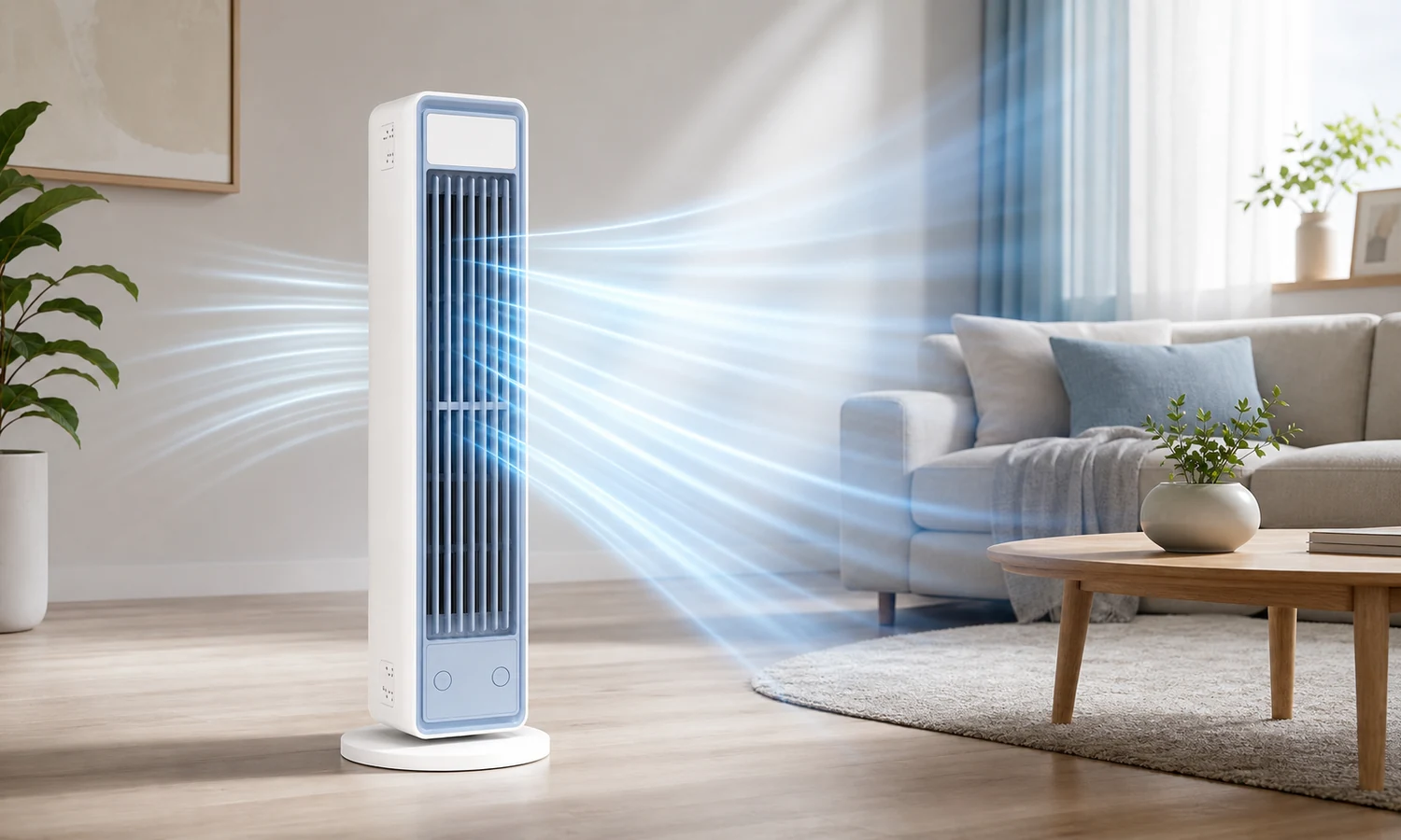 Luftstrom-Diagramm des Hatme Pleomschia All-in-One AC